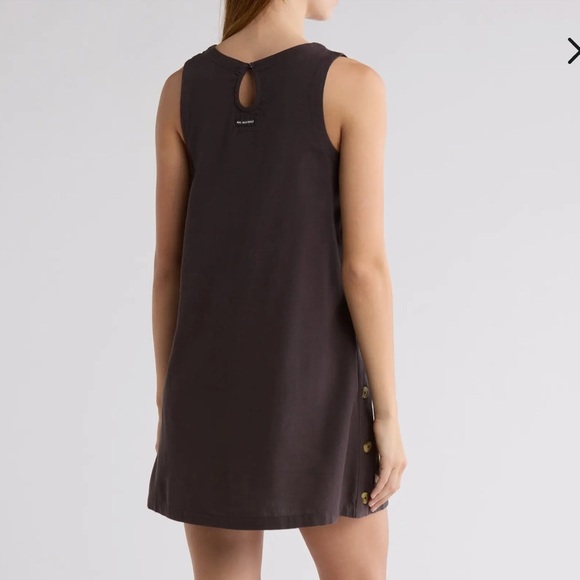 Billabong x Mami Wata Shift Minidress, Off Black, Large - Picture 2 of 7